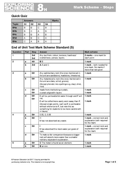 pearson 8h end of unit test answers