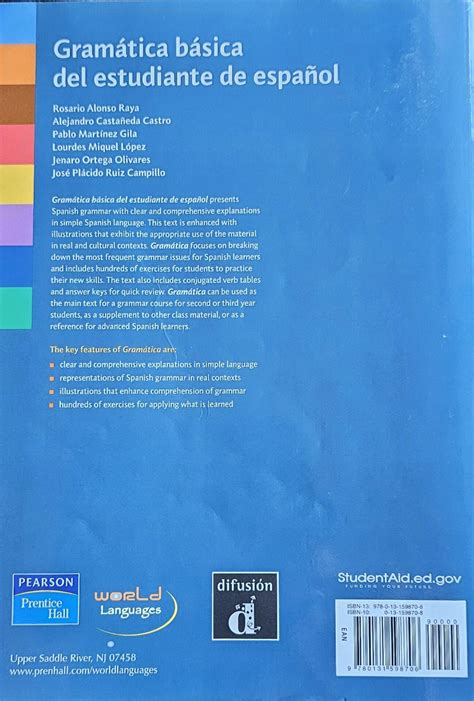 pearson ap spanish third edition comprehension answers