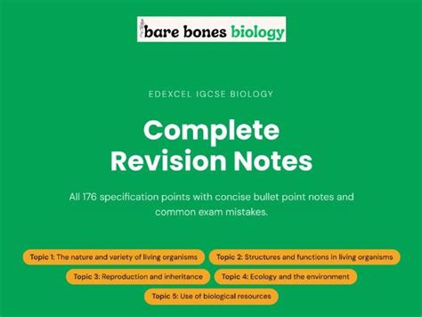 Pearson Biology Notes