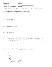 pearson education geometry lesson 12 1
