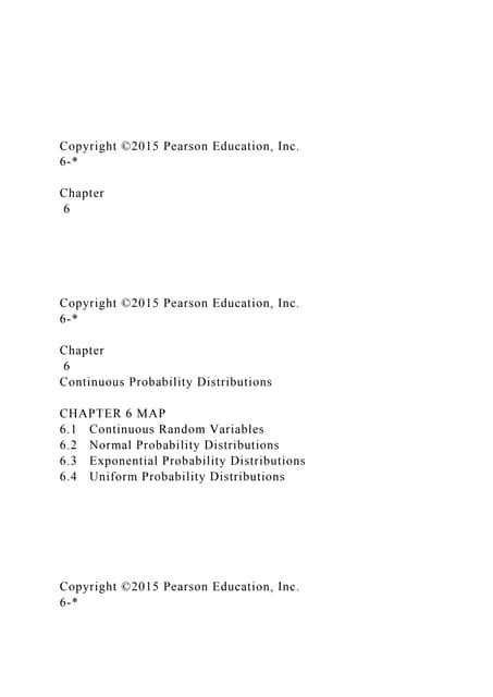 Pearson Education Inc 6 Topic 13 Answers
