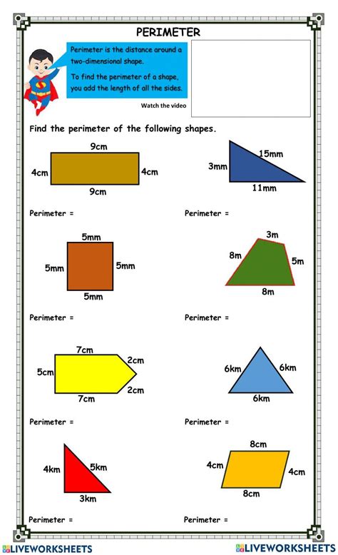 Pearson Education Topic Perimeter