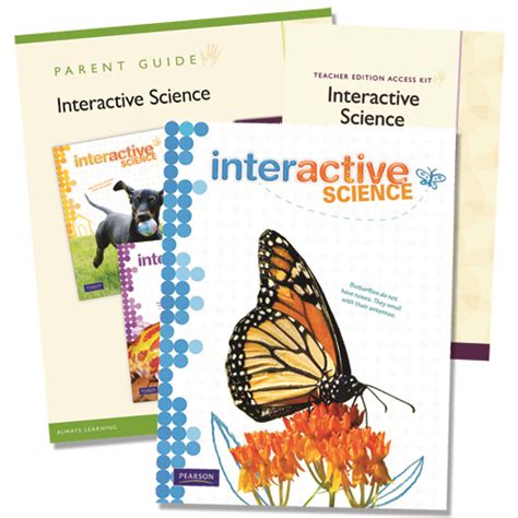 Pearson Interactive Science Homeschool Curriculum Interactive Science Teacher - Interactive Science Teacher
