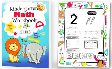 Pearson Math Workbook Kindergarten