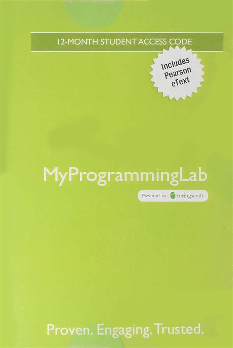 Pearson My Programming Lab Solutions Java