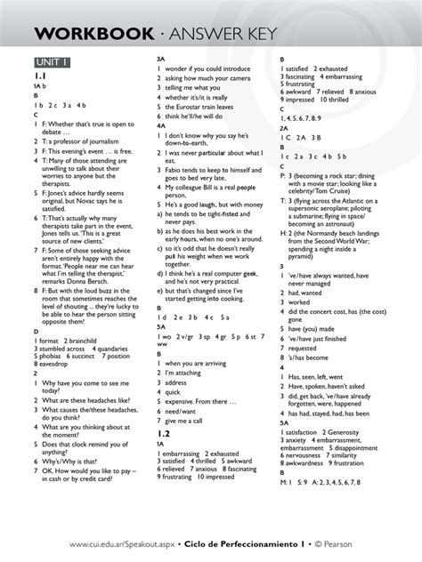 Pearson Myreadinglab Answer Key