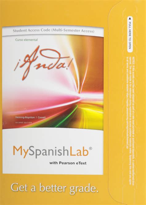 Pearson Myspanishlab