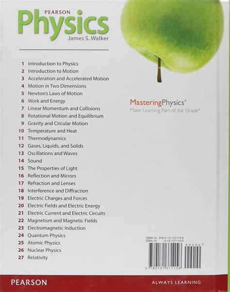 Pearson Physics Answer Key