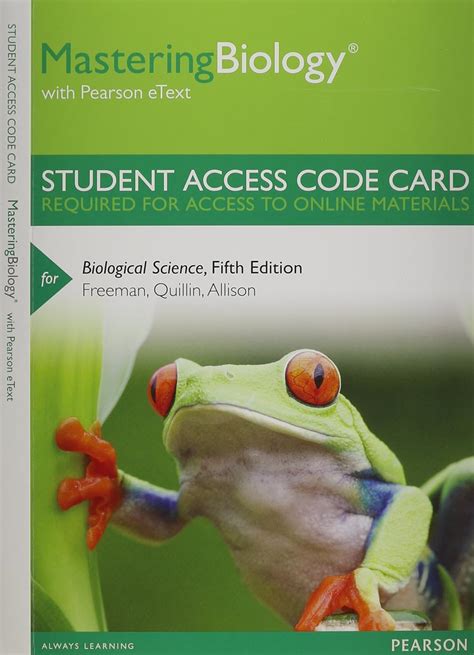 Read Online Pearson Biological Science 5Th Edition 