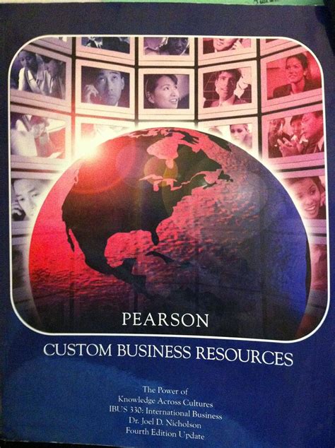 Full Download Pearson Custom Business Resources 