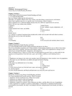Read Pearson Environmental Science Chapter 2 Assessment Answers 