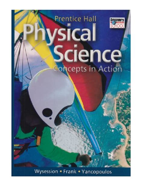 Read Online Pearson Physical Science Workbook Chapter17 