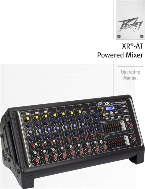 Read Online Peavey Mixer Amplifier Guide 