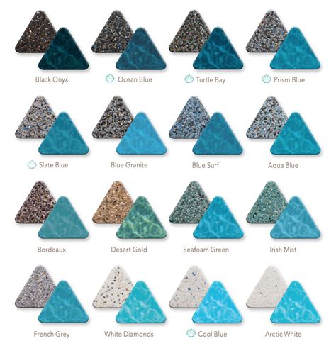 pebble tec colors