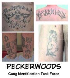 Peckerwood Gang Tattoos