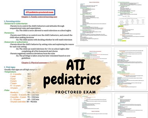 Pediatric Ati Proctored Exam