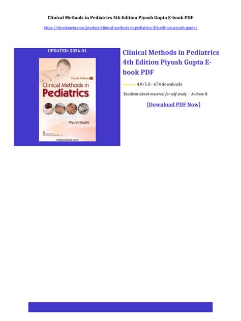 Pediatrics 4th Edition