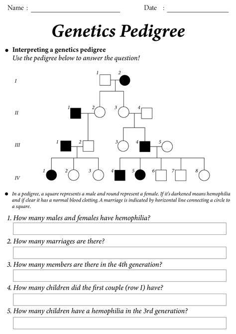 Pedigree Practice