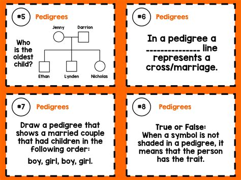 Download Pedigree Practice Problems Middle School 