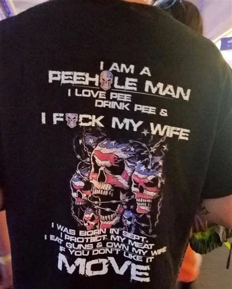 Peehole man shirt