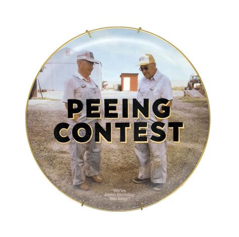 peeing contest