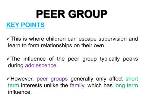 Peer Groups Are Important To Adolescents Because: