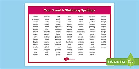Peg Spelling Year 3