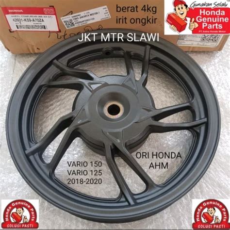 PELEK VARIO 125：Jual Beli VelgBan Velg Rossi Ring 14 Produk | Bukalapak