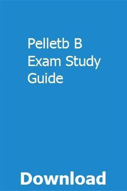 Download Pelletb B Exam Study Guide 