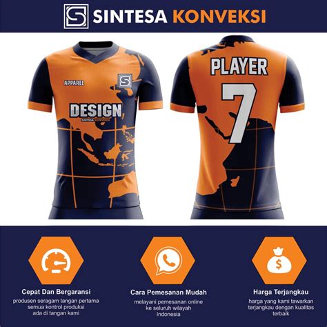 Pembuatan Jersey Full Printing Untuk Futsal Dan Sepakbola Desain Baju Futsal Terbaru - Desain Baju Futsal Terbaru