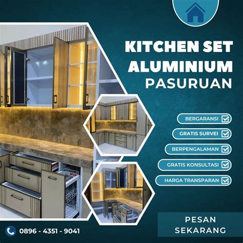 Pembuatan Kitchen Set Aluminium Batubara  Kitchen Set Alumunium Purwokerto Produsen Kitchen Set Aluminium - Pembuatan Kitchen Set Aluminium Batubara