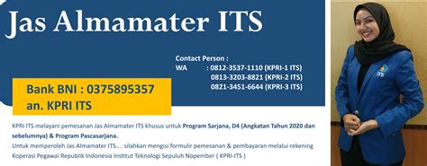 Pemesanan Jas Almamater Its Program Sarjana D4 Angkatan Apa Itu Almet - Apa Itu Almet