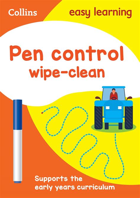 Pen Control Age 3 5 Wipe Clean Activity Book Collins