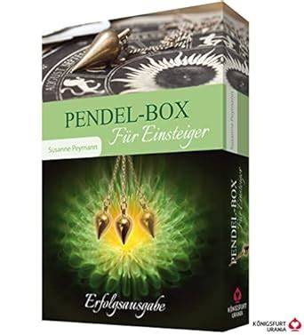 pendel box fur einsteiger set mit buch und messin