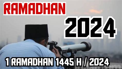 penetapan 1 ramadhan 2024