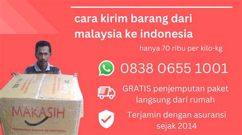 pengiriman malaysia ke indonesia