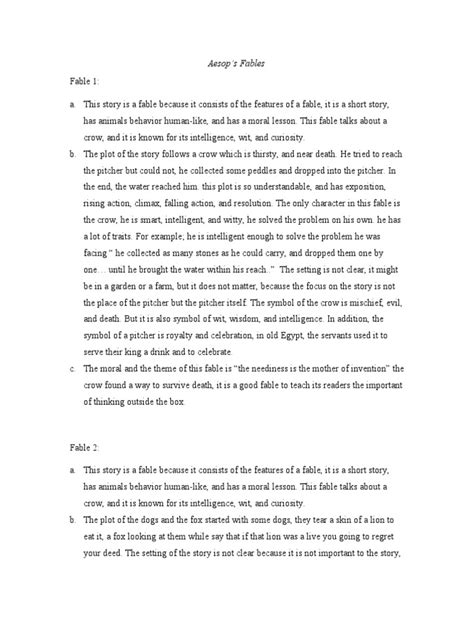 Download Penguin Young Readersfactsheets Level 2 Aesop Fables Pdf 