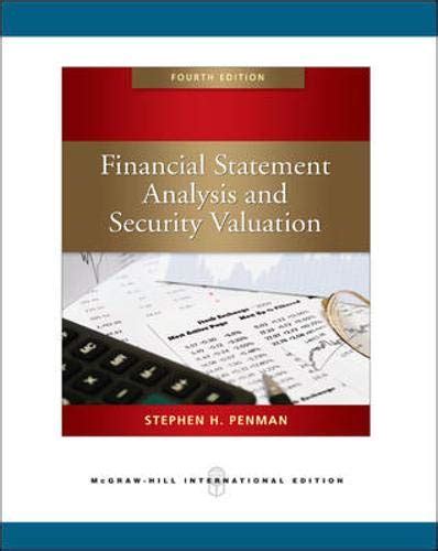 Penman Financial Statement Analysis And Security Valuation