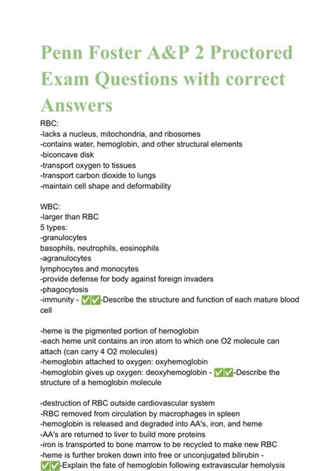 Penn Foster Exam