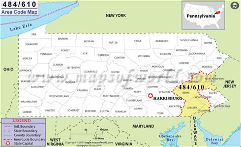 pennsylvania area code 484