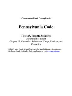 pennsylvania code