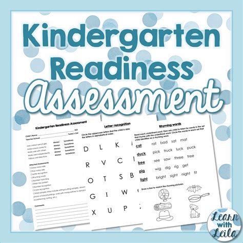 Pennsylvaniau0027s Kindergarten Readiness Assessment Matter Kindergarten - Matter Kindergarten