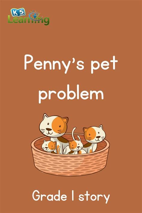 Penny X27 S Pet Problem Grade 1 Children 1st Grade Reading Stories - 1st Grade Reading Stories