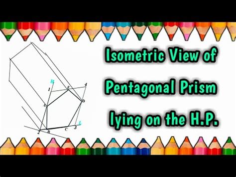 Download Pentagonal Prism Drawn On Isometric Paper 