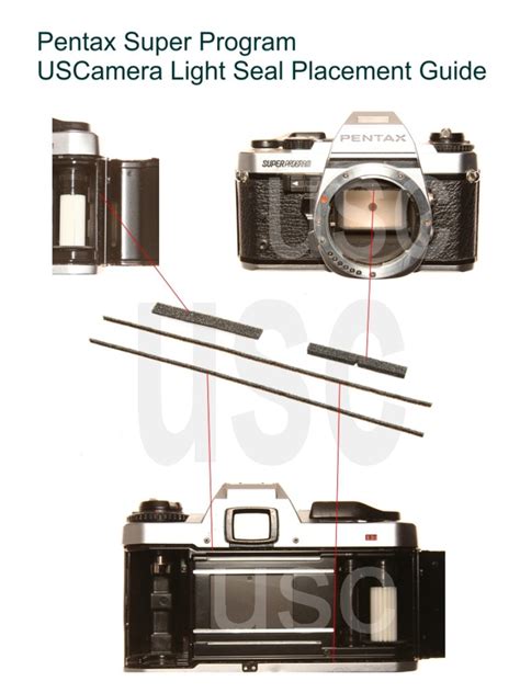Pentax Super Program Disassemble