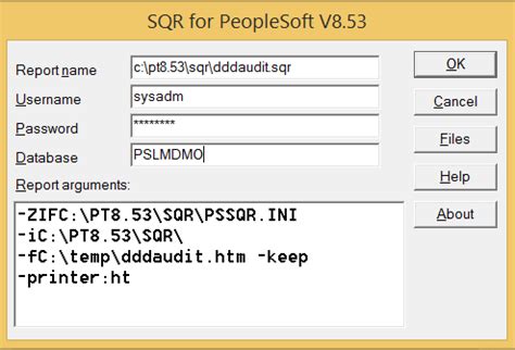 peoplesoft sqr training