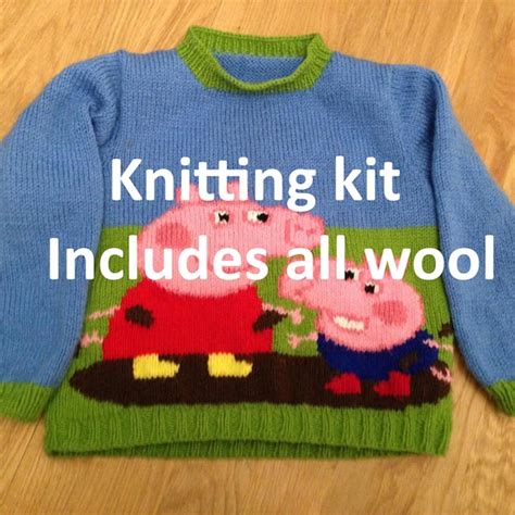 Peppa Pig Jumper Knitting Patterns