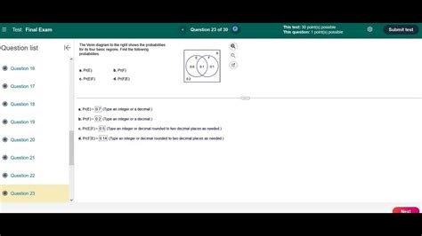 Perason Finite Math Final Exam Answers