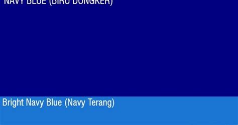 Perbedaan Warna Navy Dan Biru Dongker Financid Warna Navy Seperti Apa - Warna Navy Seperti Apa