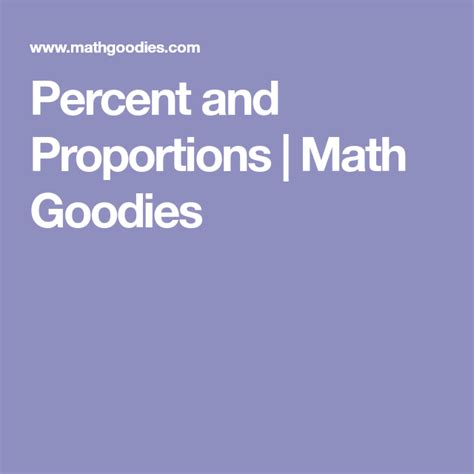 Percent And Proportions Math Goodies Percent Equation Worksheet - Percent Equation Worksheet